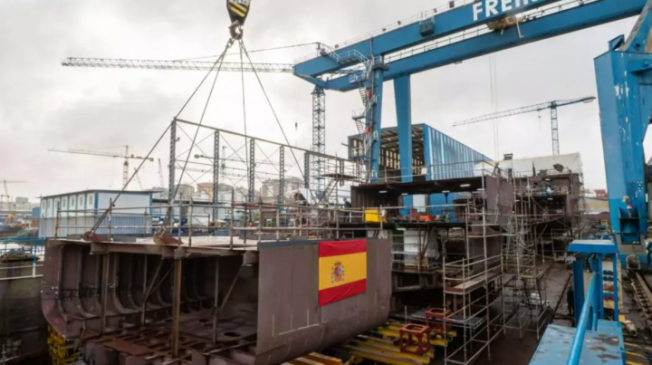 В Испании заложили киль нового водолазного судна для ВМС