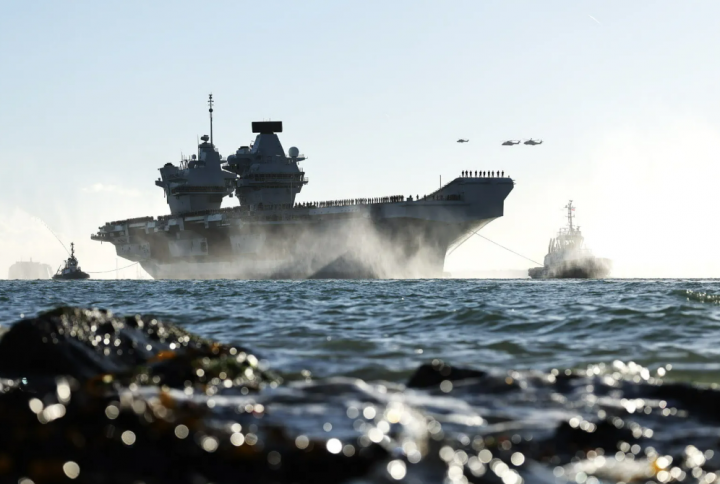 Авианосная группа Великобритании признана боеготовой после миссии Highmast